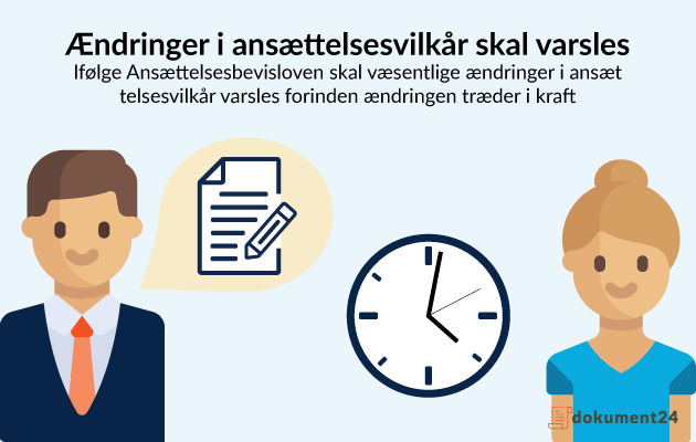 Tillæg Til Ansættelseskontrakt 7 Punkters Overblik Opret Online 